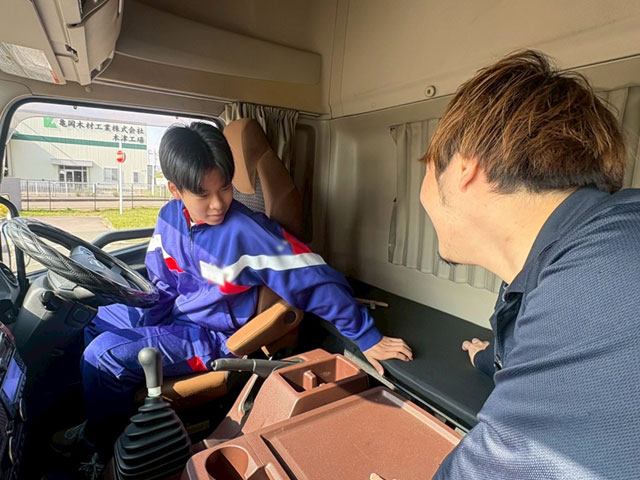 今年も山城中学校から職場体験来られました。