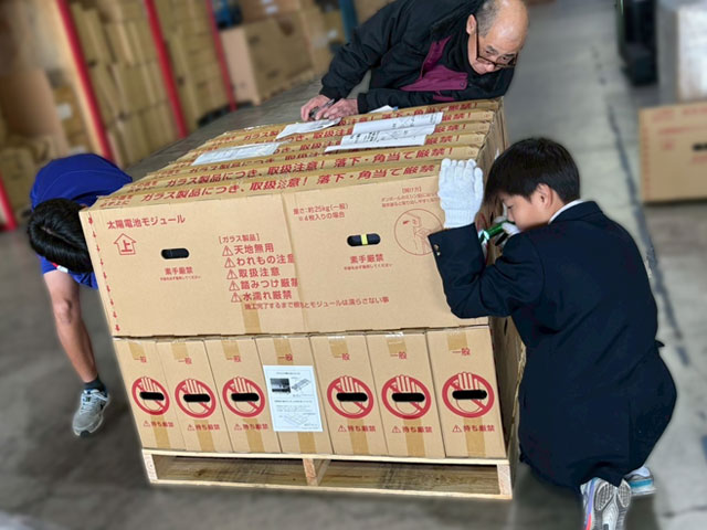 今年も山城中学校から職場体験来られました。