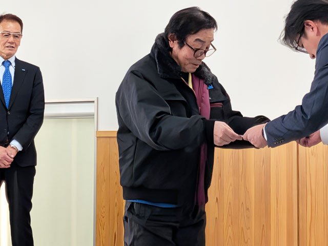 仕事始め式です。